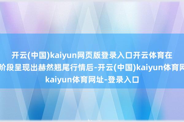 開云(中國)kaiyun網頁版登錄入口開云體育　　在2024年收官階段呈現出赫然翹尾行情后-開云(中國)kaiyun體育網址-登錄入口